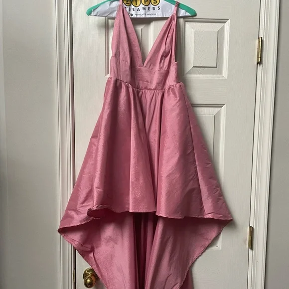chinese dress ladies Vera Dress in Light Pink Windsor Brocade, 2